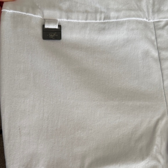 L. Lisette White Pants - Picture 3 of 5